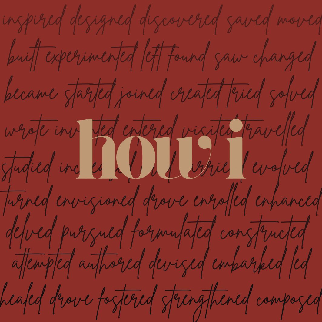 HOW I brand graphic